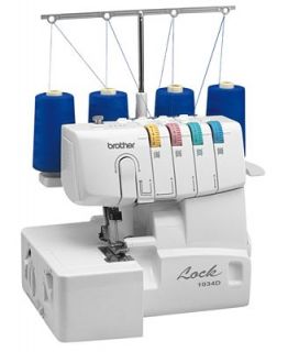 Brother 1034D 3/4 Lay In Thread Serger with Lower Looper Threader