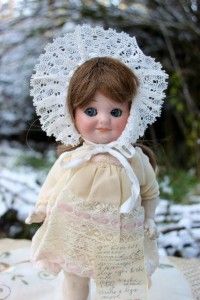 German Bisque A M 323 Googly Character Doll 