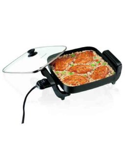 144 square inch nonstick cooking surface Coot touch handles Glass lid