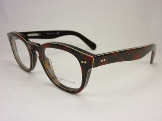 Polo Ralph Lauren P3 Ph Eyeglasses Frame 2066P 5294 Red Tartan Havana