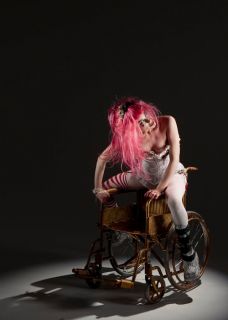 Emilie Autumn The Original Wheelchair Authentic Touring Prop