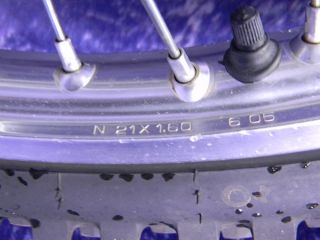 CRF 250 R Wheel Rim Set Did Honda CRF250R CRF250 Front Rear