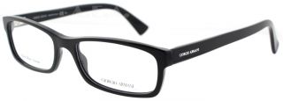 Giorgio Armani GA765 GA 765 807 Black Designer Eyeglasses