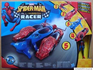 Hasbro® Marvel® Spider Man™ All Mission Racer Mit Figur Neu Hammer