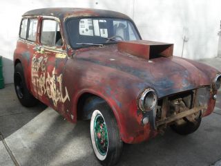 1955 Hillman Husky Estate Wagon Pure Hell Drag Car Survivor Gasser