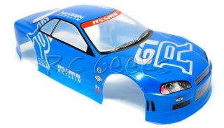 RC Car 1 10 Nissan Skyline GTR Body Shell 190mm Blue S020BLUE