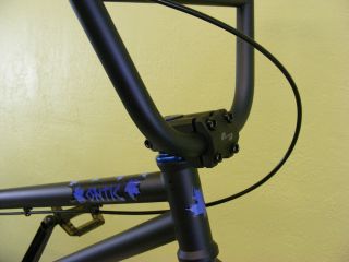 New 2011 Hoffman Ontic IL Complete BMX Bike Black Blue