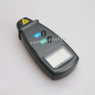 Digital Laser Photo Tachometer Tool RPM Meter Tach