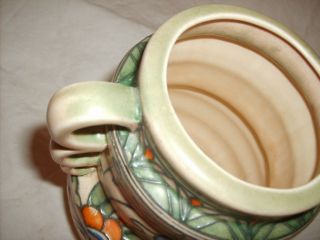 Wonderful Charlotte Rhead Vase Art Deco Tube Lined Ankara 3 Triple