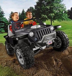 New Fisher Price Jeep Hurricane Monster Traction Battery Powered Ride