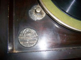 Brunswick Crank Phonograph 207 Antique Record Player