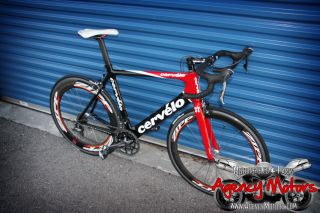09 Cervelo Carbon S2 58cm Aero Road Bike 3T Funda Pro Ultegra 606 Zipp