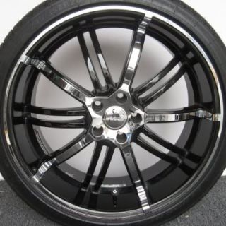 Alloy, Jack, Black/Chrome For Lincoln LS Wheels/Rims & New Omni Tires