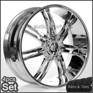 22 inch Wheels and Tires Rims 300C Magnum Charger S10
