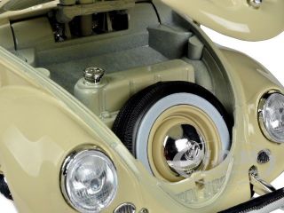 Brand new 1:18 scale diecast model car of 1955 Volkswagen Beetle Kafer