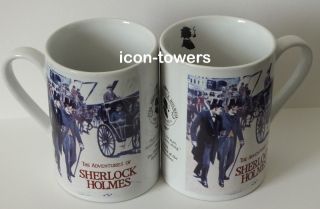 The Adventures of Sherlock Holmes Mug Cup One Brand New