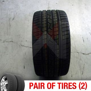 of 2) New 275/25R22 Lizetti LZOne Two Tires (1 Pair) 275 25 22 2752522