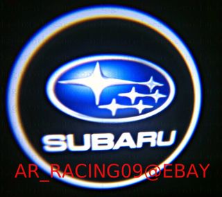 2X Subaru Logo LED Laser Projection Door Step Shadow Lights 5W US