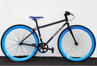 Gear Bike Fixie Bike Road Bicycle 41cm w Deep 45mm Rims Beast