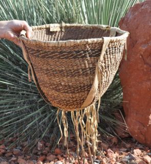 RARE Old Apache or Havasupai Burden Basket
