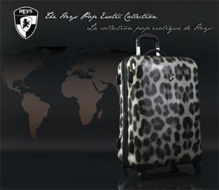 Heys 3 PC Spinner Snow Leopard Luggage Set