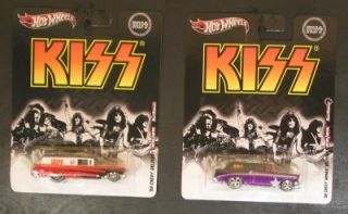Hot Wheels Kiss Lot of 2 Cars Real Riders Collectors Edition Limited