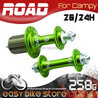CAMPY 20H 24H * GREEN Dati Road Bike Super Light Bearing Hub HEBSET