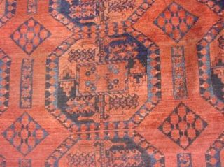 Antique Turkoman Main Carpet Oriental Rug