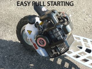 The EVO 2x BIG 50cc PowerBoard, Easy Pull Starting