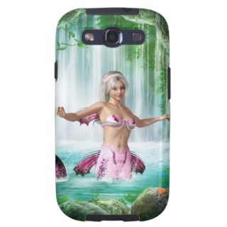 Pink Mermaid Samsung Galaxy S III Case Galaxy S3 Cover