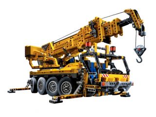 Lego Technik Pneumatik Kranwagen XXL mit Motor 8421 0673419054270