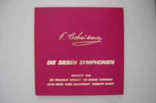 Tschaikowsky, 7 Symphonien, Sargent, Artiphon 7 LP Box