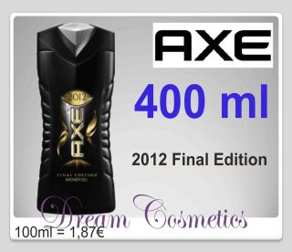 400ml AXE 2012 Final Edition Duschgel 100ml  1,87 € Shower Gel