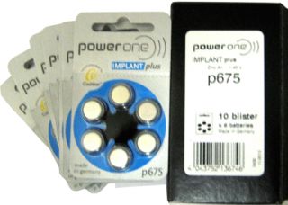 120 Cochlear Implant Batteries Powerone Expire 2014 new