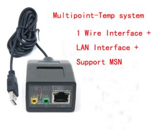 LAN Interface Ethernet Thermometer,2 Channels Thermometer