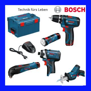 Bosch Akku Schrauber GSR 10,8 2 LI GOP GDR GLI GSA 10,8 V Li + L Boxx