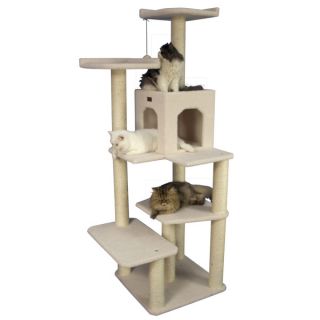 Armarkat Cat Tree Pet Furniture Condo   31x25x68