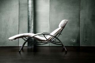 Kare Design Relaxliege Relax Liege Soso Lounge Sessel Weiß Leder