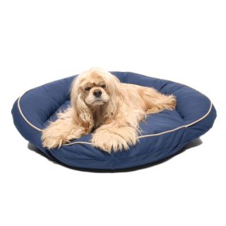 Carolina Pet Personalized Bolster Pet Bed   Blue