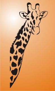Afrika Giraffen Wand Tattoo Folien Dekor Aufkleber Fun Geschenk
