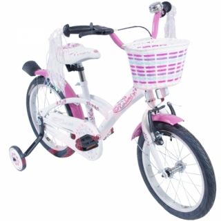 Kinderfahrrad 16 Mädchen weiß Kinder Rad Fahrrad
