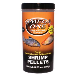 Omega One Shrimp Pellet Freshwater and Marine Fish Food   Saltwater   Fish