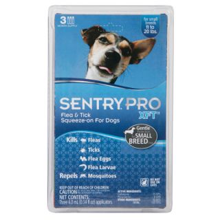 Sentry Pro Flea & Tick Squeeze On for Dogs   Flea & Tick   Dog