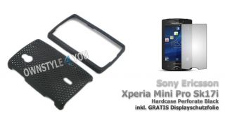 Handyhülle Tasche Case für Sony Ericsson Xperia Mini PRO + Gratis