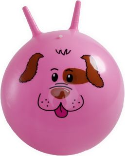 Bieco Hüpfball Sprungball Springball Hüpf Ball Farbe rosa