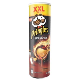 10,00EUR/1000g) Pringles Hot & Spicy Chips Dose 165g,