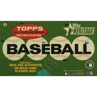 2011 Topps Heritage Baseball Hobby Box MLB: Sport
