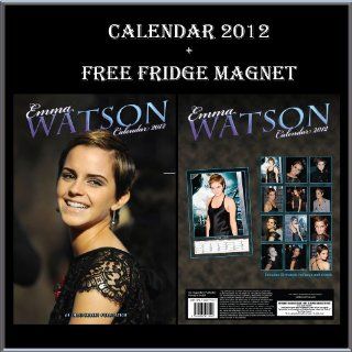 Emma Watson Kalender 2012 + Kostenlose Emma Watson kühlschrankmagnet