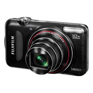 Fujifilm FinePix T300 14.0 MP Digitalkamera   Schwarz 4547410152739