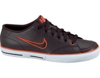 Original Nike Kinder Sneaker CAPRI LEATHER (GS) braun/orange
